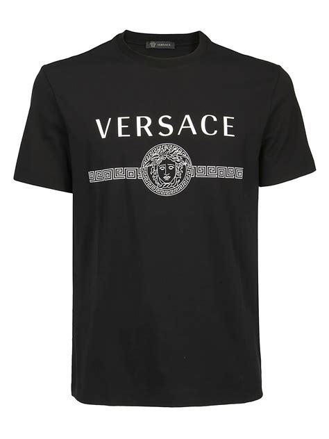 white and blue versace shirt|black and white Versace shirt.